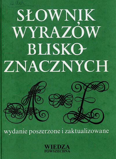 Okładka książki
