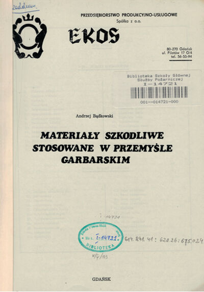 Okładka książki