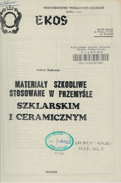 Okładka książki